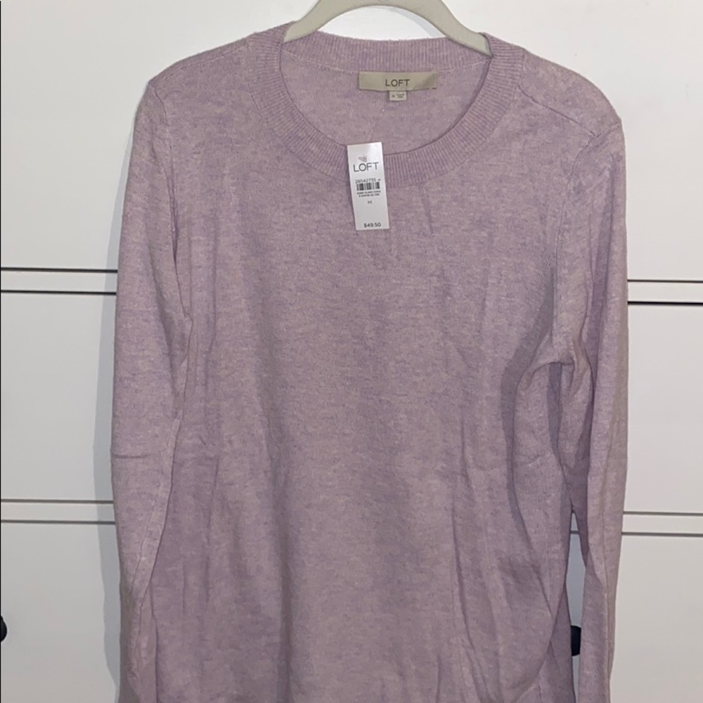 LOFT lavender sweater